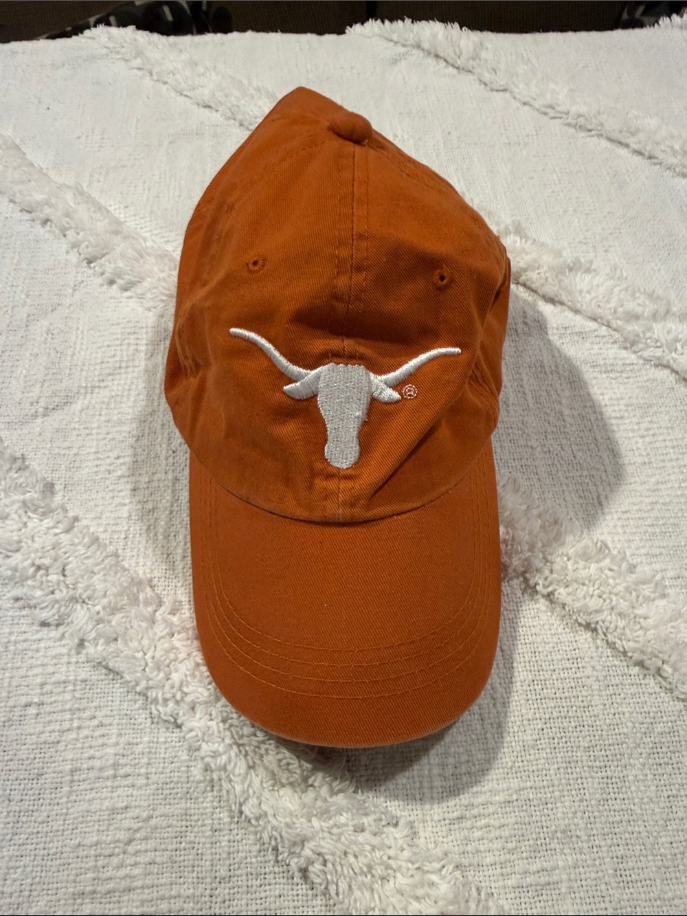 Signature Orange Interior Baseball Cap with Label